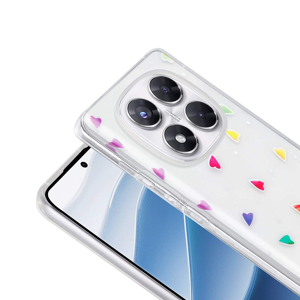Xiaomi Redmi Note 14 Pro 4G Uyumlu Kılıf Şeffaf Figürlü Zore Folk Sert Kapak - 7