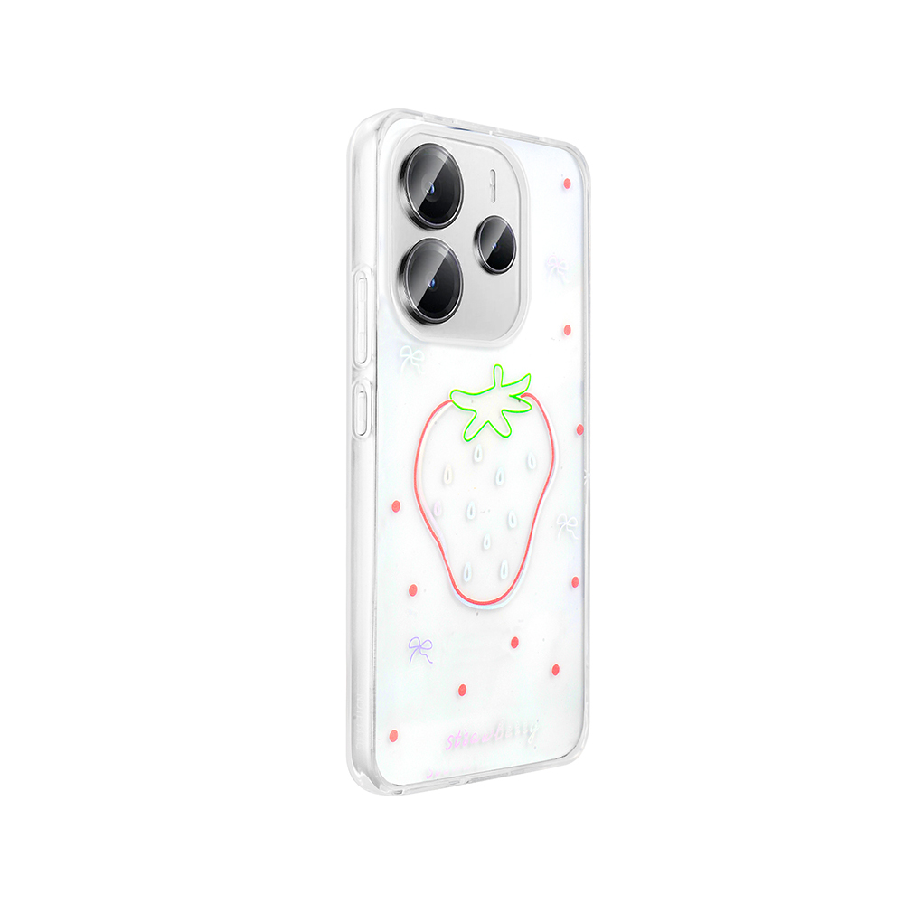 Xiaomi Redmi Note 14 4G Uyumlu Kılıf Şeffaf Figürlü Zore Folk Sert Kapak - 5