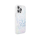 Apple iPhone 14 Pro Max Uyumlu Kılıf M-Safe Şarj Özellikli Şeffaf Zore Folk Sert Kapak - 5