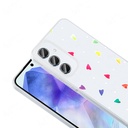 Samsung Galaxy S24 FE Uyumlu Kılıf Şeffaf Figürlü Zore Folk Sert Kapak - 9