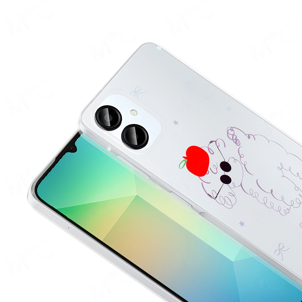 Samsung Galaxy A06 Uyumlu Kılıf Şeffaf Figürlü Zore Folk Sert Kapak - 7