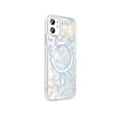 Apple iPhone 11 Uyumlu Kılıf M-Safe Şarj Özellikli Şeffaf Zore Folk Sert Kapak - 5