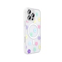 Apple iPhone 16 Pro Max Uyumlu Kılıf M-Safe Şarj Özellikli Şeffaf Zore Folk Sert Kapak - 3