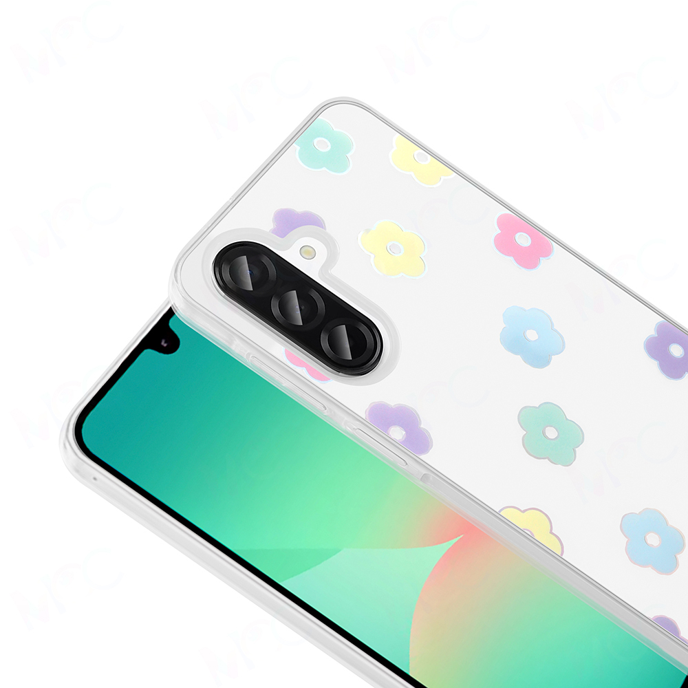 Samsung Galaxy A56 Uyumlu Kılıf Şeffaf Figürlü Zore Folk Sert Kapak - 9