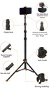 Jmary MT-45 Tripod 168 cm 360 Derece Dönebilen Başlık 3 Kademeli Yükseklik Ayarı - 5