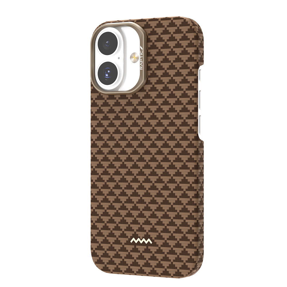 Apple iPhone 17 Kılıf M-safe Şarj Özellikli Raptic Aramid Skin Origin Serisi Kapak - 7