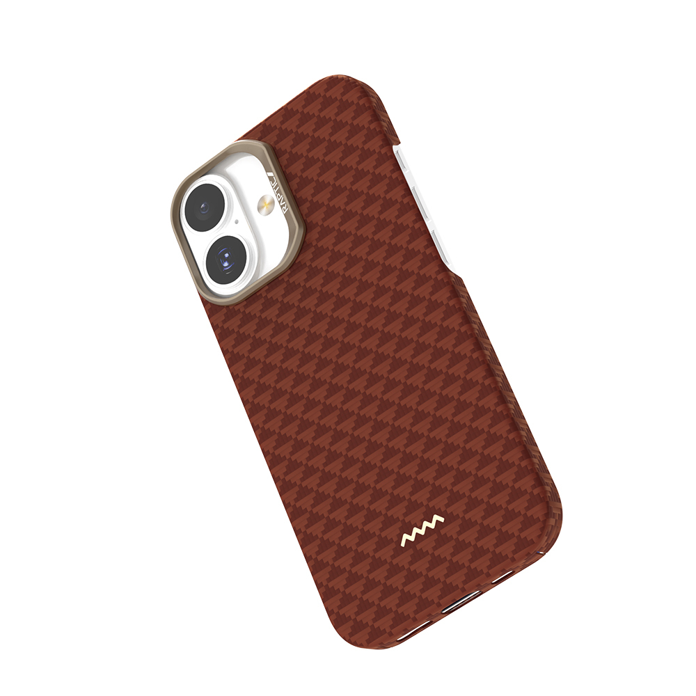 Apple iPhone 17 Kılıf M-safe Şarj Özellikli Raptic Aramid Skin Origin Serisi Kapak - 12