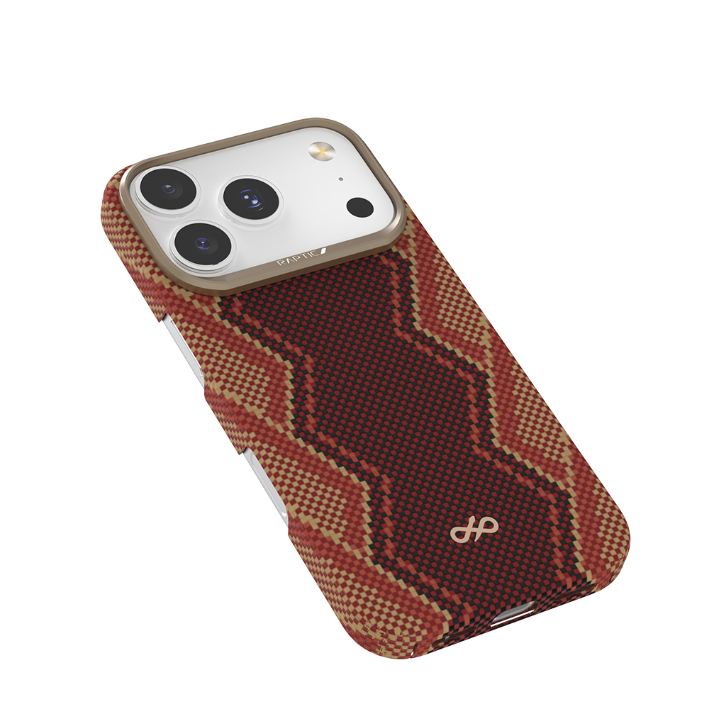 Apple iPhone 17 Pro Max Kılıf M-safe Şarj Özellikli Raptic Aramid Skin Bionic Serisi Kapak - 1