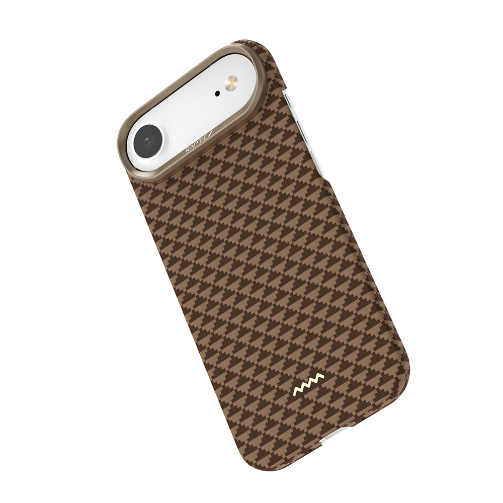 Apple iPhone 17 Air Kılıf M-safe Şarj Özellikli Raptic Aramid Skin Origin Serisi Kapak - 4
