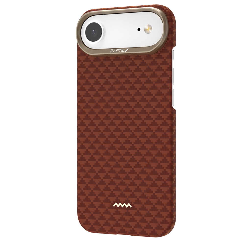 Apple iPhone 17 Air Kılıf M-safe Şarj Özellikli Raptic Aramid Skin Origin Serisi Kapak - 8