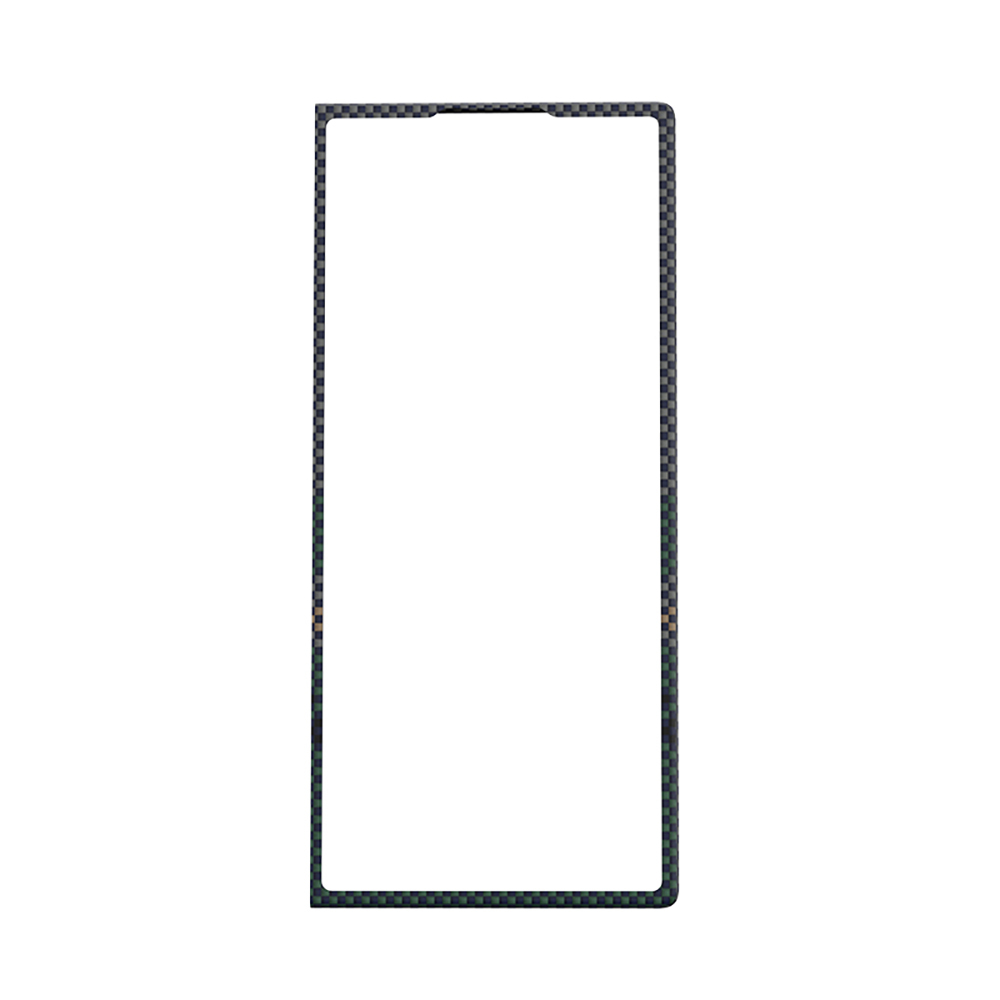 Galaxy Z Fold 7 Kılıf M-safe Şarj Özellikli Karbon Fiber Tasarımlı Benks Aurora ArmorAir Kevlar Kapak - 3