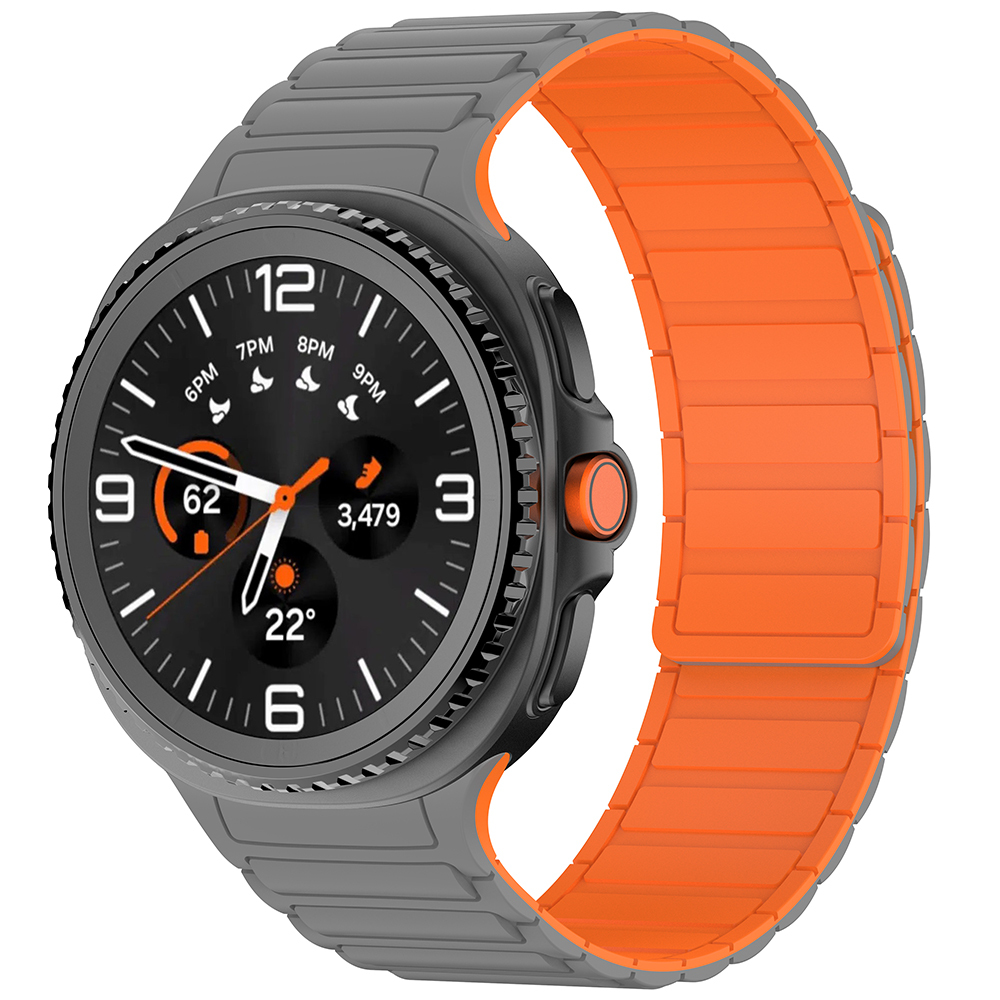 Samsung Galaxy Watch 8 Ultra Uyumlu Zore KRD-146 Silikon Kordon Strap Kayış - 12