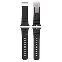 Apple Watch 10 46mm Uyumlu Zore KRD-145 Metal Tokalı Silikon Kordon - 14
