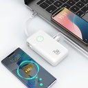 Wiwu Wi-P049 Noble Serisi Type-C Kablolu Dijital LED Göstergeli Powerbank PD 35W 10000mAh - 2