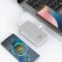 Wiwu Wi-P049 Noble Serisi Type-C Kablolu Dijital LED Göstergeli Powerbank PD 35W 10000mAh - 3