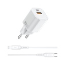 Wiwu Wi-G018 Cube Serisi Type-C to Lightning GaN Tech PD Hızlı Şarj Özellikli Kablolu Şarj Seti 33W - 2