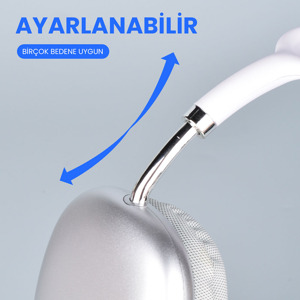 Lapas P10 Hi-Fi Ses Kalitesi Ayarlanabilir ve Katlanabilir Kulak Üstü Bluetooth Kulaklık - 4