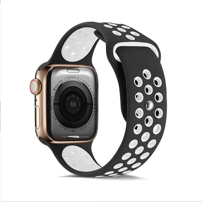 Apple Watch 38mm Uyumlu KRD-02 Silikon Kordon - 1