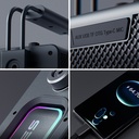 Lenyes Titan 2 Serisi RGB Işıklı Çİft Mikrofonlu Taşınabilir TWS Bluetooth Speaker Hoparlör v5.3 5000mAh - 4