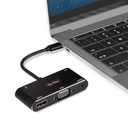 Go Des GD-8761 Usb-C To HDTV-VGA Adaptör - 2