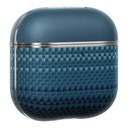 Apple Airpods Pro 2 Uyumlu Kılıf Aramid Fiber Pitaka Tactile Woven Sunset-Moonrise Serisi Sunset Kapak - 8
