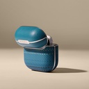 Apple Airpods Pro 2 Uyumlu Kılıf Aramid Fiber Pitaka Tactile Woven Sunset-Moonrise Serisi Sunset Kapak - 22
