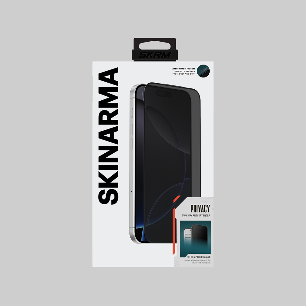 Apple iPhone 17 Pro Skinarma 0.33mm Antidust Privacy Cam Ekran Koruyucu - 1