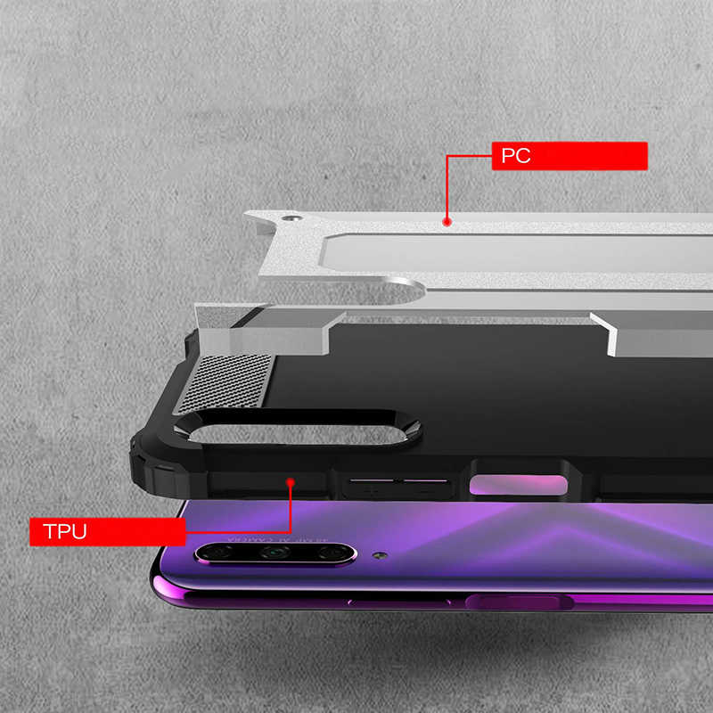 Huawei P Smart Pro 2019 Uyumlu Kılıf Zore Crash Silikon Kapak - 4
