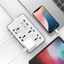 Wiwu Wi-S006 20W GaN Tech Power Strip 11 in 1 Çoklu Priz - 5