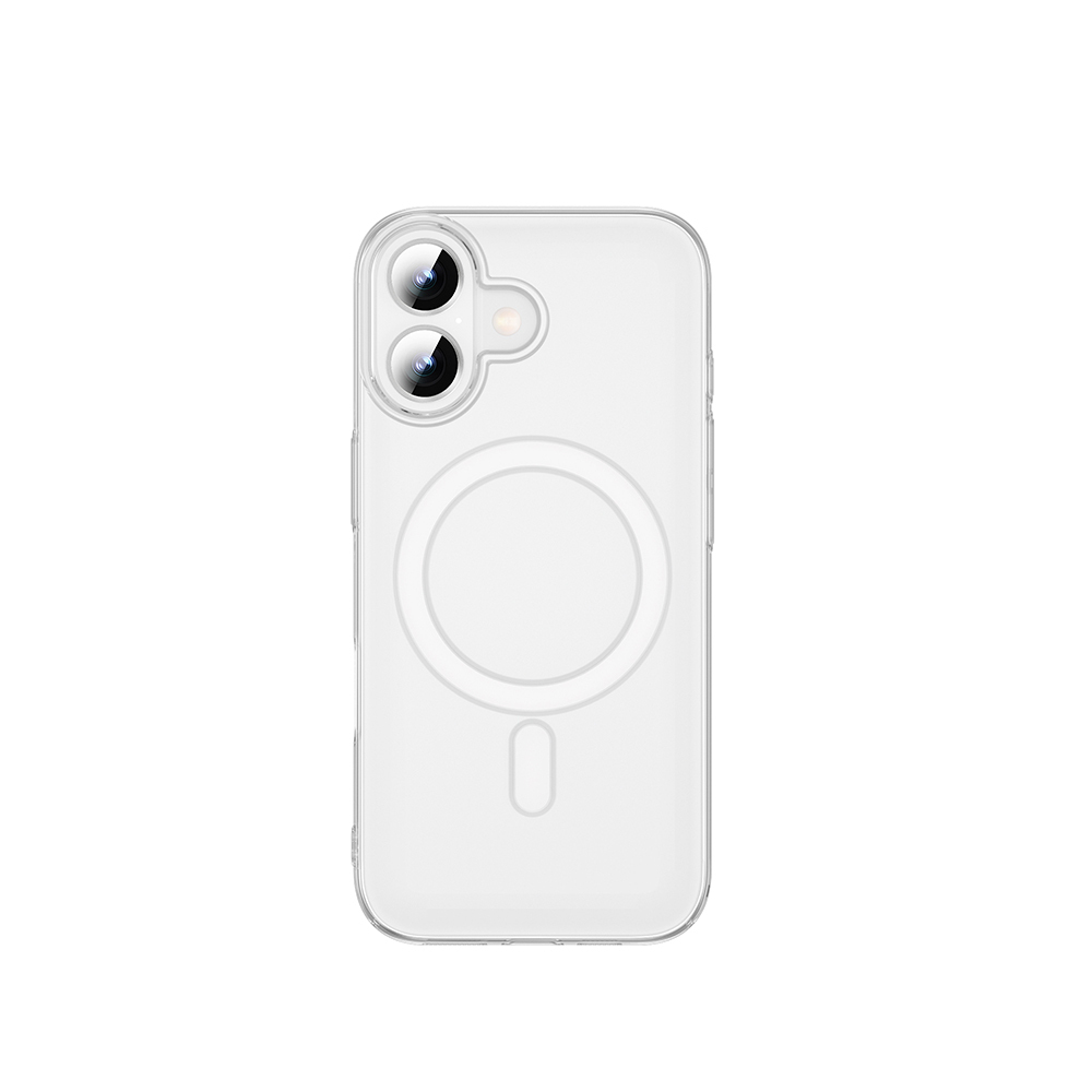 Apple iPhone 17 Kılıf M-safe Şarj Özellikli Wiwu YXK-207 Invisible Pro Sert PC Kapak - 1