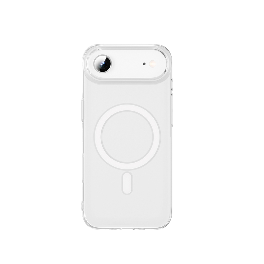 Apple iPhone 17 Air Kılıf M-safe Şarj Özellikli Wiwu YXK-207 Invisible Pro Sert PC Kapak - 2