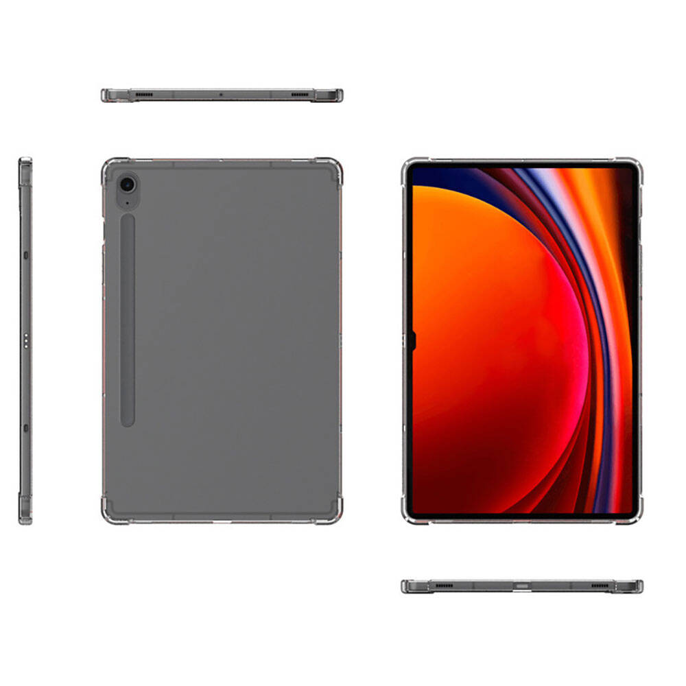 Samsung Galaxy Tab S10 Uyumlu Lite Kılıf Zore Tablet Nitro Anti Shock Silikon Kapak - 4