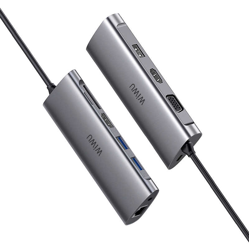 Wiwu Alpha 11312H 11 in 1 Type-C Hub - 6