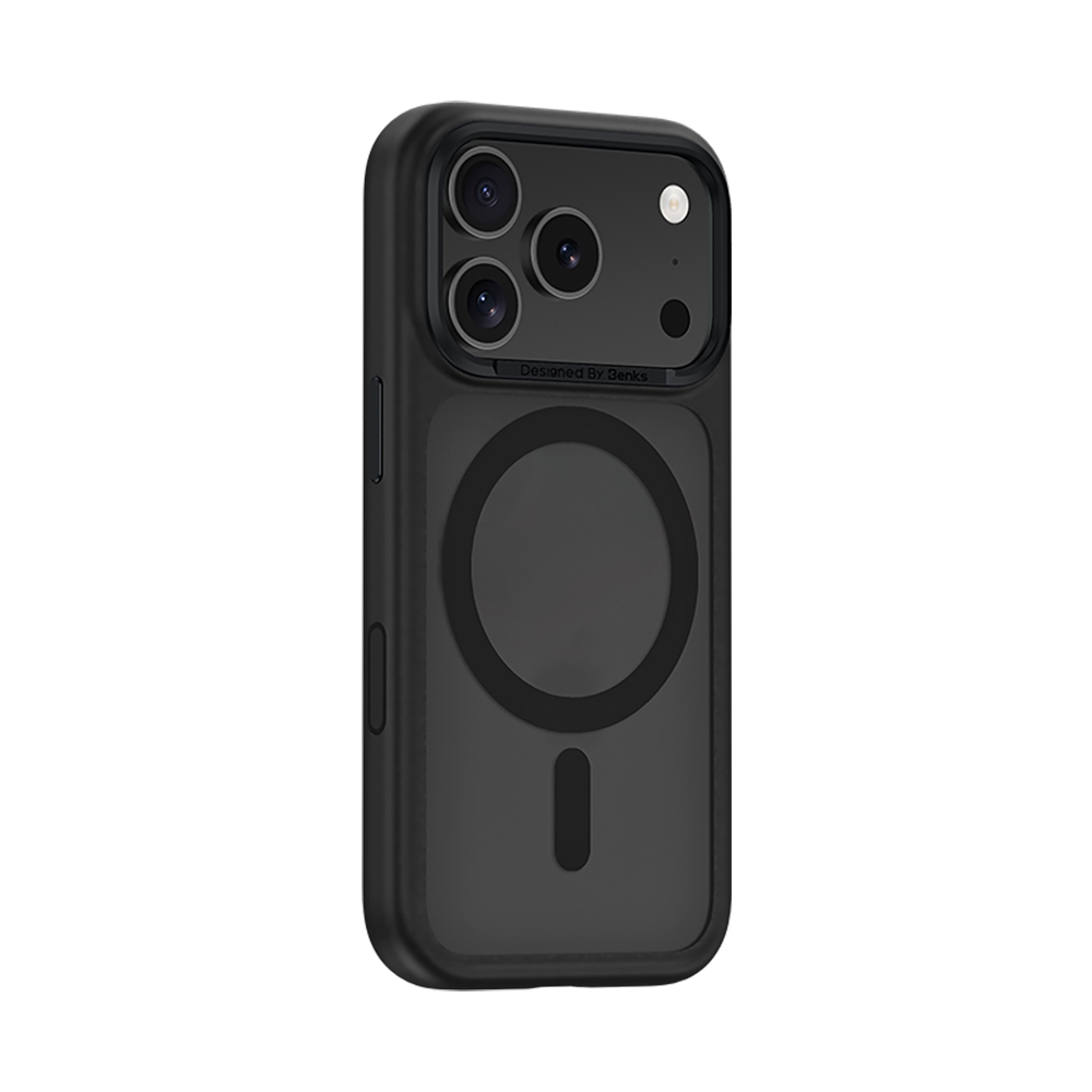 Apple iPhone 17 Pro Max Kılıf M-safe Şarj Özellikli Benks Mist Protective Kapak - 2