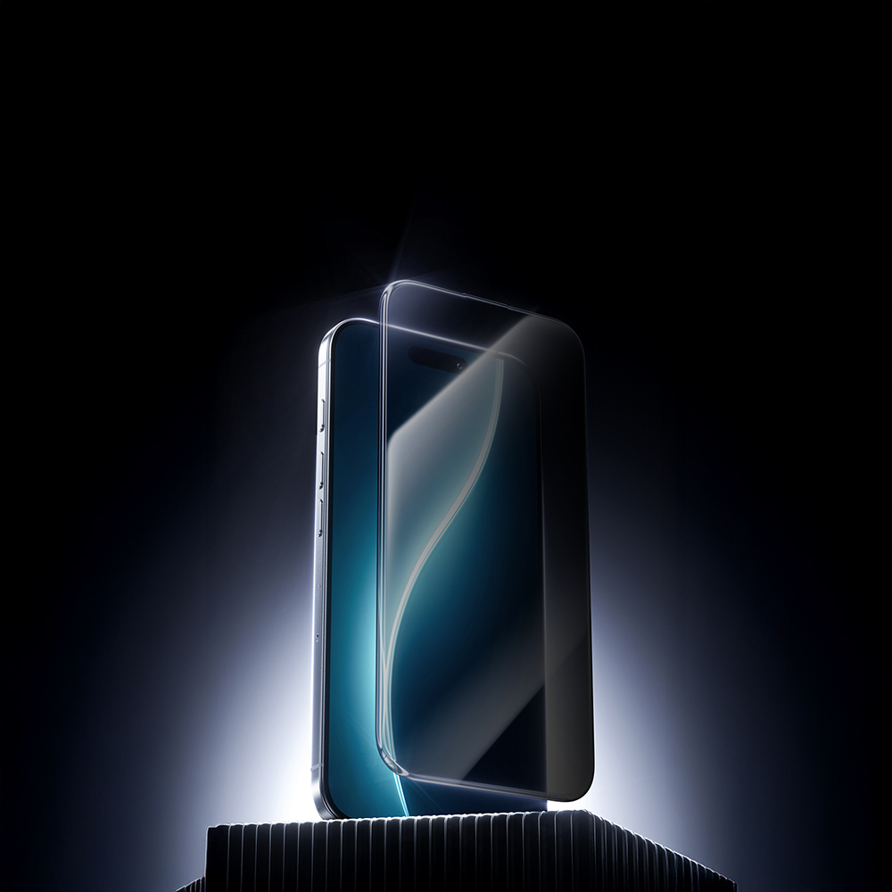 Apple iPhone 17 Pro Max Benks Glass Warrior Privacy HD Cam Ekran Koruyucu + Kolay Uygulama Aparatlı - 3