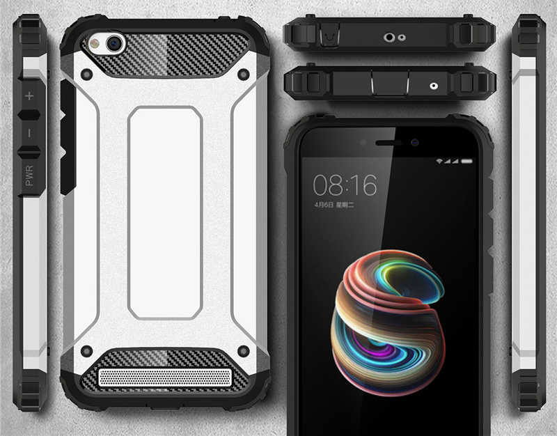 Xiaomi Redmi 5A Uyumlu Kılıf Zore Crash Silikon Kapak - 1