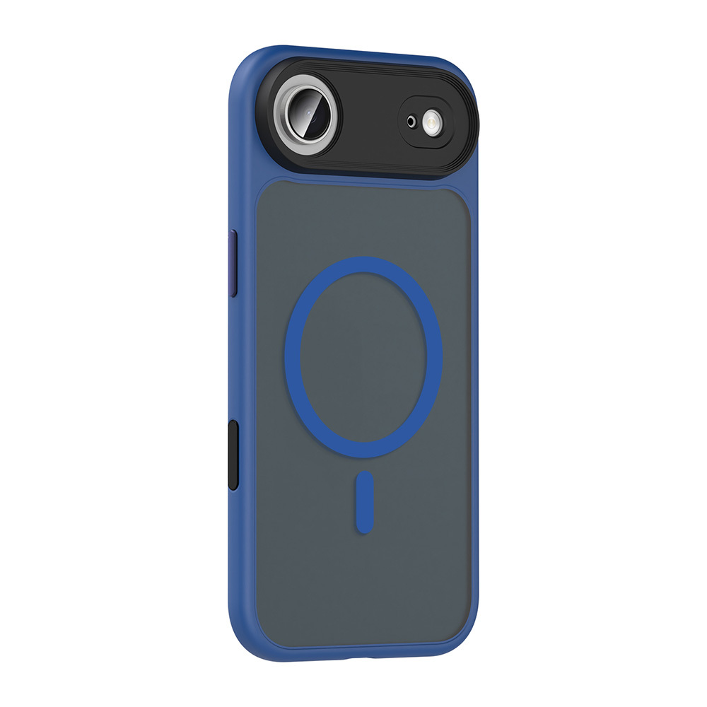 Apple iPhone 17 Air Kılıf Mat Arka Yüzey Wireless Şarj Özellikli Zore Flet M-safe Kapak - 1