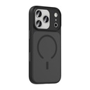 Apple iPhone 17 Pro Kılıf Mat Arka Yüzey Wireless Şarj Özellikli Zore Flet M-safe Kapak - 1