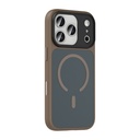 Apple iPhone 17 Pro Kılıf Mat Arka Yüzey Wireless Şarj Özellikli Zore Flet M-safe Kapak - 3