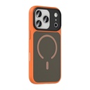 Apple iPhone 17 Pro Kılıf Mat Arka Yüzey Wireless Şarj Özellikli Zore Flet M-safe Kapak - 5