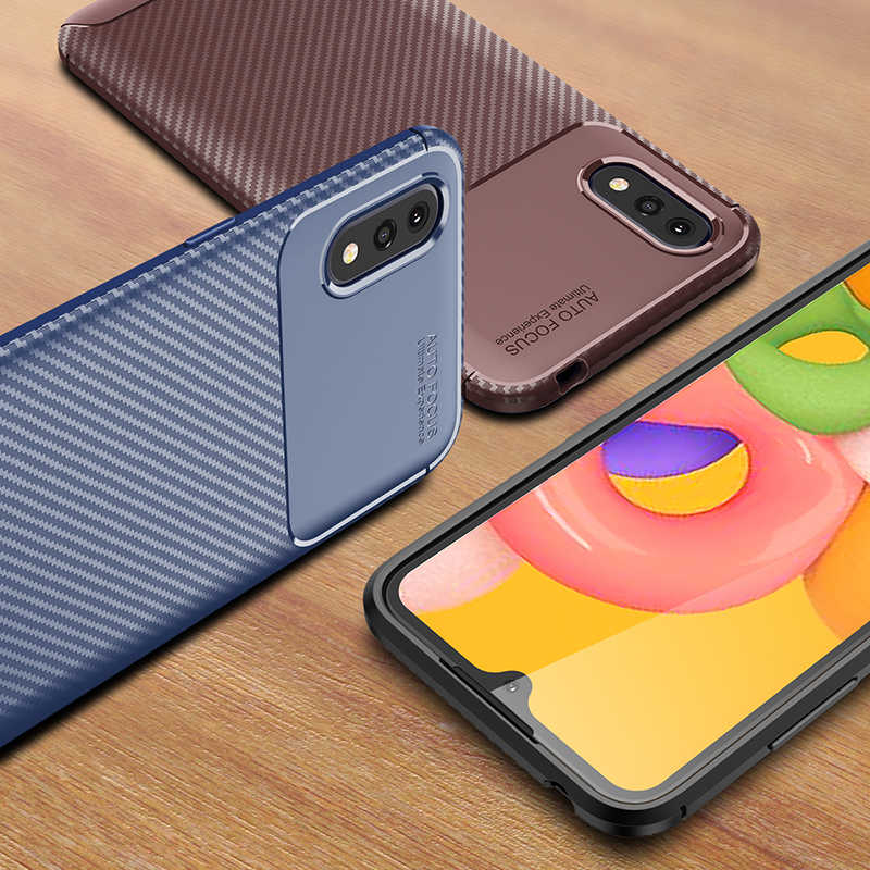 Samsung Galaxy A01 Uyumlu Kılıf Zore Negro Silikon Kapak - 9