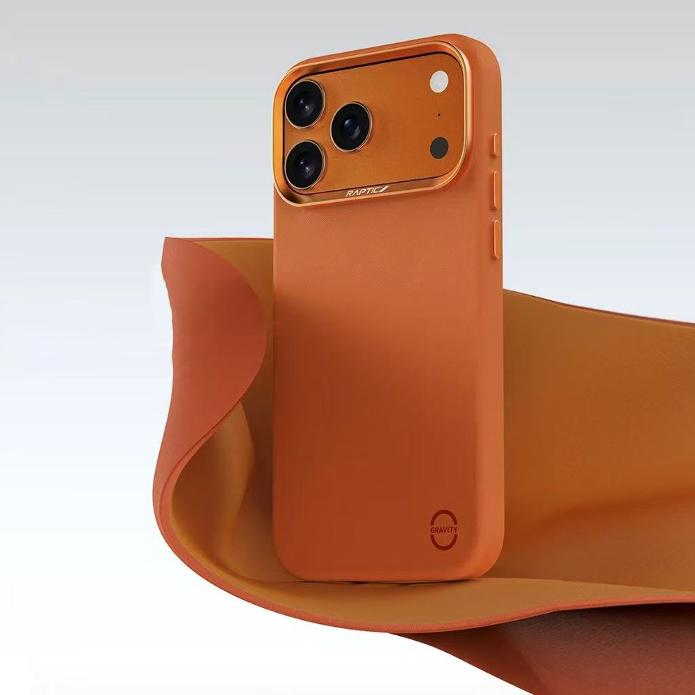 iPhone 17 Pro Kılıf M-Safe Şarj Özellikli Polimerik Deri Raptic Urban Nano Kapak - 15