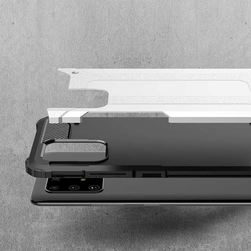 Samsung Galaxy A91 Uyumlu (S10 Lite) Kılıf Zore Crash Silikon Kapak - 2