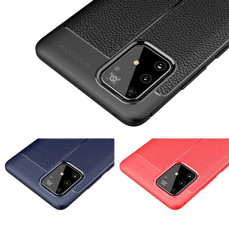 Samsung Galaxy A91 Uyumlu (S10 Lite) Kılıf Zore Niss Silikon Kapak - 9