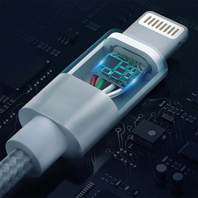 Wiwu WP201 MFI Lightning Kablo - 4