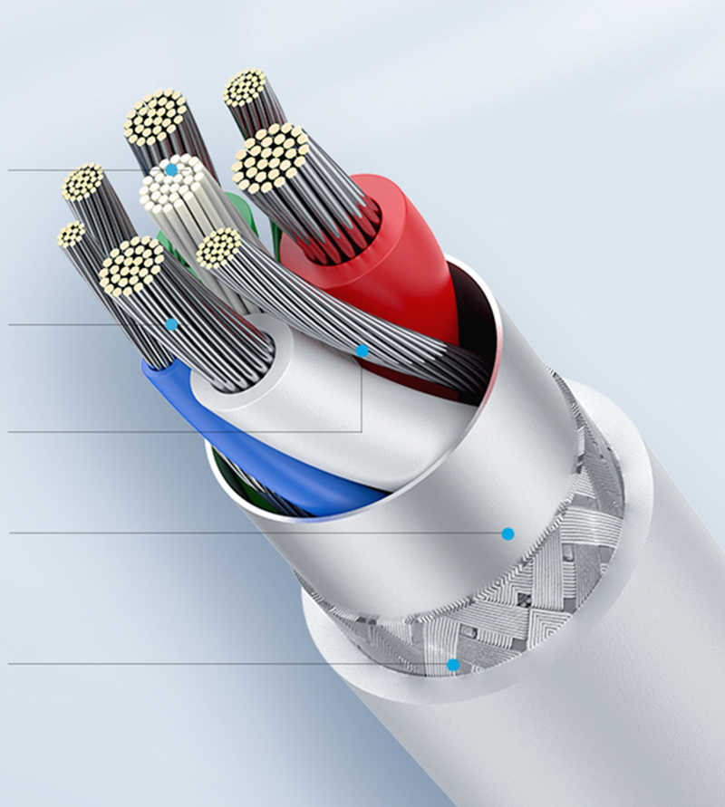 Wiwu G30 Gear Charging Lightning Kablo - 6