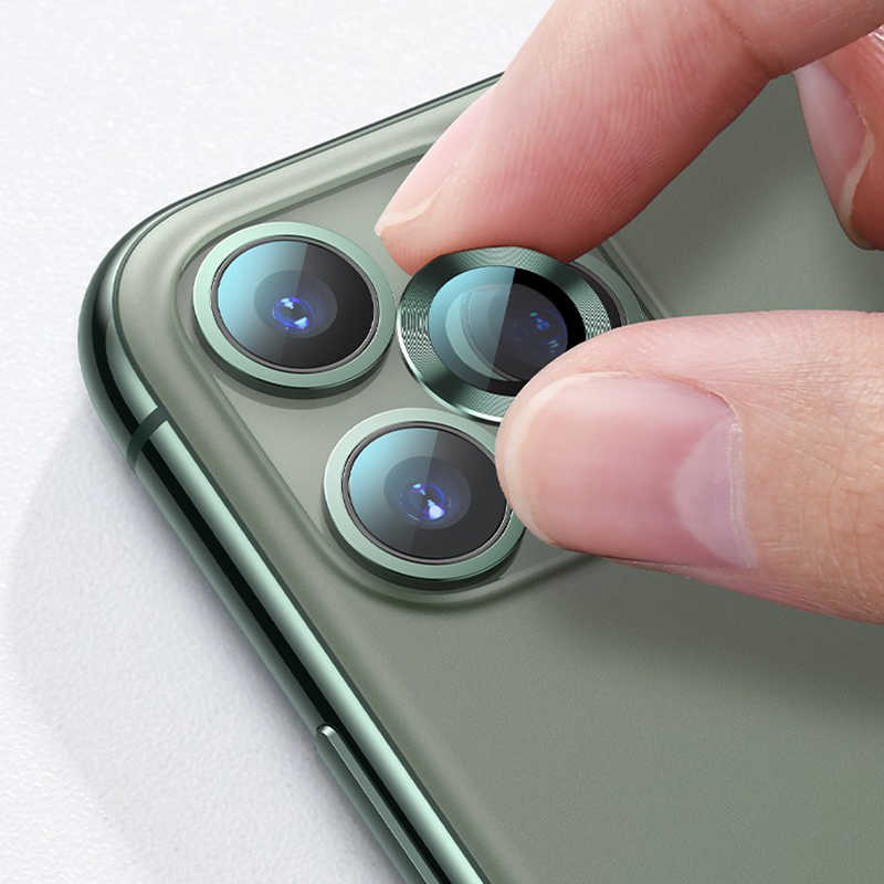 Apple iPhone 11 Pro Max Uyumlu CL-02 Kamera Lens Koruyucu - 7