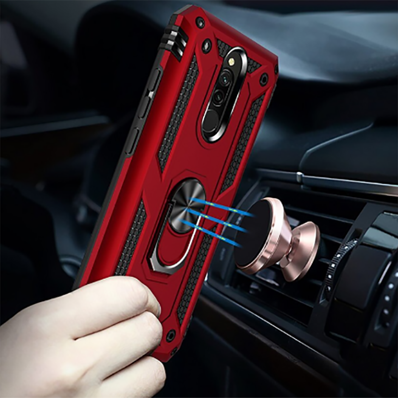 Xiaomi Redmi 8 Uyumlu Kılıf Zore Vega Kapak - 4