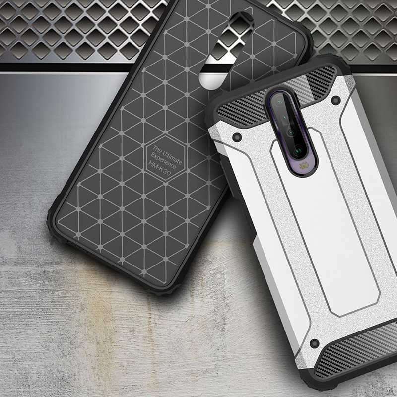 Xiaomi Redmi K30 Uyumlu Kılıf Zore Crash Silikon Kapak - 4