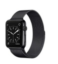 Apple Watch 38mm Uyumlu Kordon Hasır Metal Mıknatıslı Örgü Zore KRD-01 Kayış